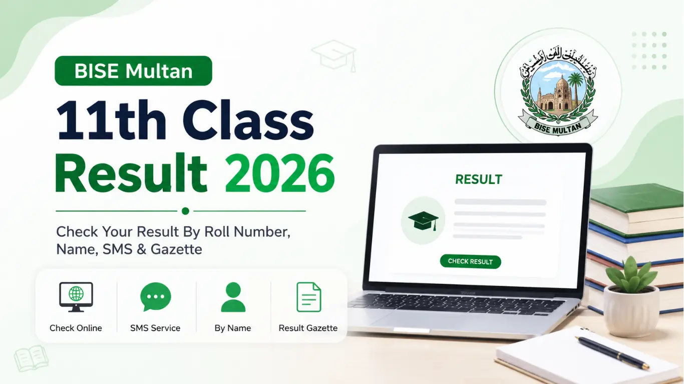 BISE Multan 11th Class Result 2026