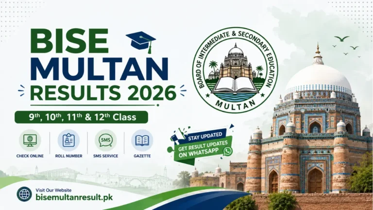BISE Multan 9th Result 2026